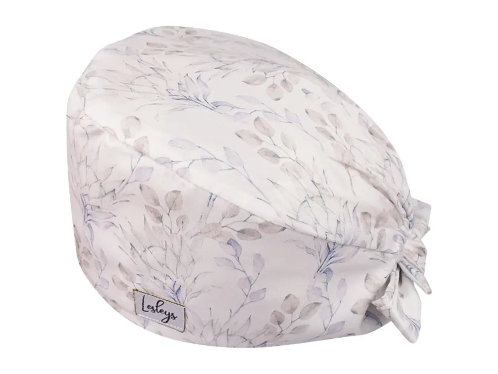 Cotton Scrub Cap - Calot de Bloc - Gorro Quirofano - Cuffia Chirurgica - Ornamental Shrub
