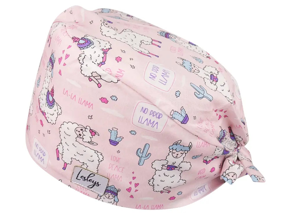 Cotton Scrub Cap - Calot de Bloc - Gorro Quirofano - Cuffia Chirurgica - La La Lama