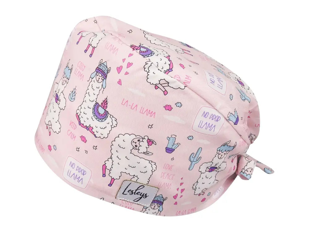 Cotton Scrub Cap - Calot de Bloc - Gorro Quirofano - Cuffia Chirurgica - La La Lama