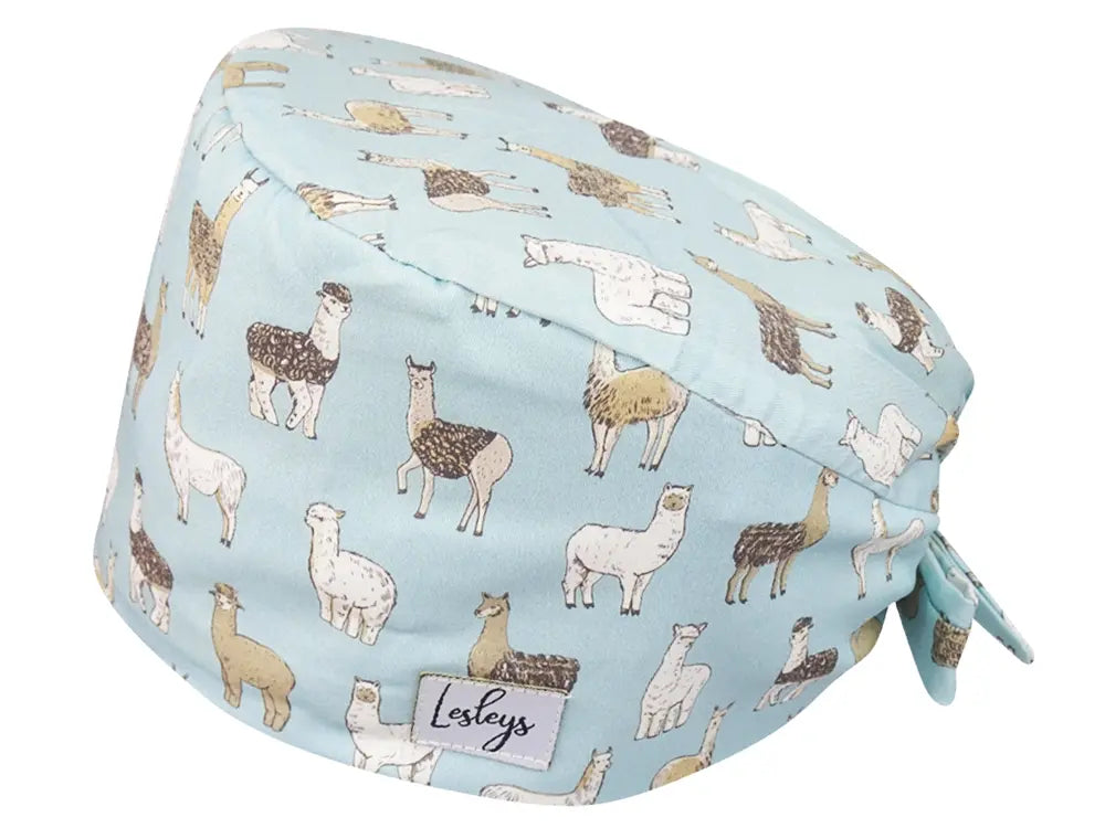 Cotton Scrub Cap - Calot de Bloc - Gorro Quirofano - Cuffia Chirurgica - Alpaca Ride