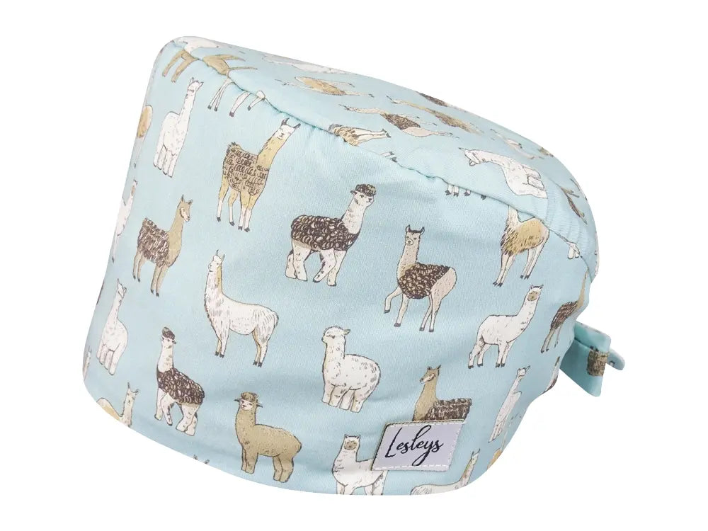 Cotton Scrub Cap - Calot de Bloc - Gorro Quirofano - Cuffia Chirurgica - Alpaca Ride