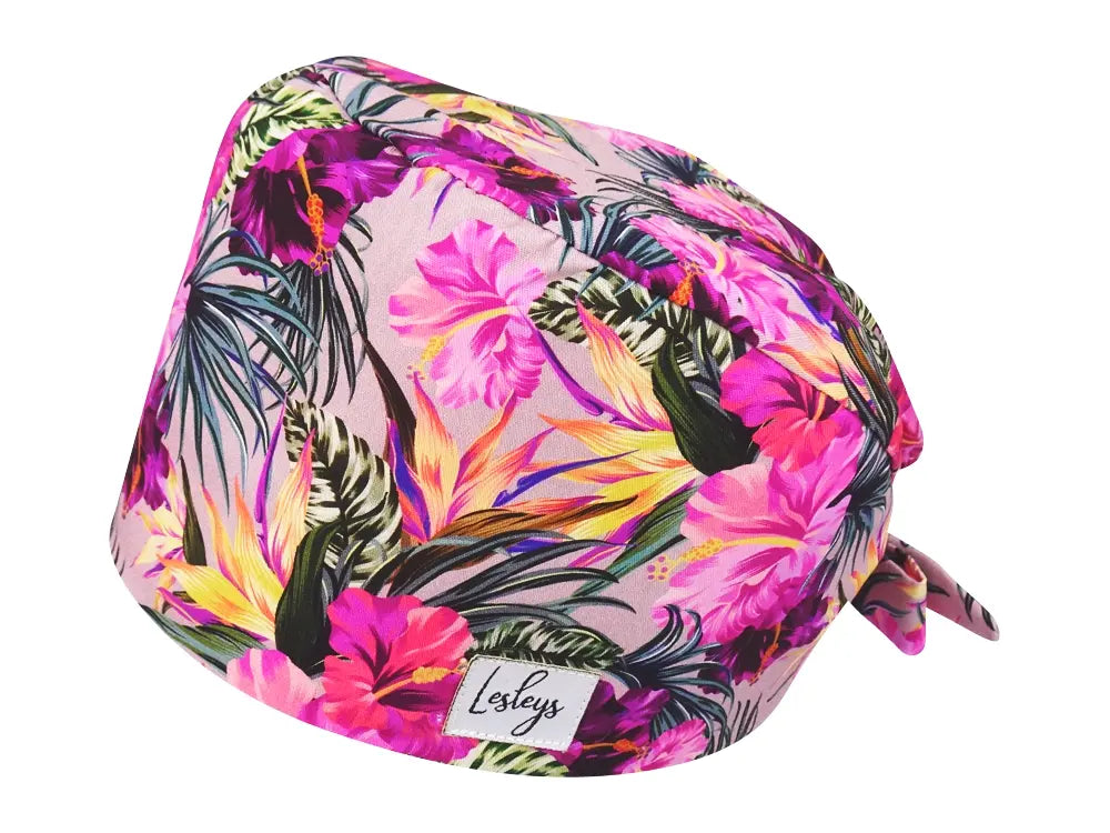 Cotton Scrub Cap - Calot de Bloc - Gorro Quirofano - Cuffia Chirurgica - Violetta
