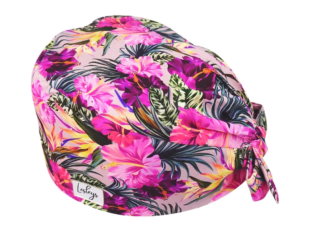 Cotton Scrub Cap - Calot de Bloc - Gorro Quirofano - Cuffia Chirurgica - Violetta