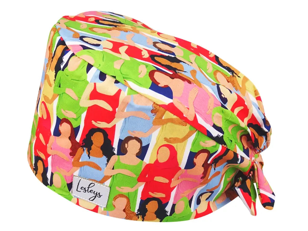 Cotton Scrub Cap - Calot de Bloc - Gorro Quirofano - Cuffia Chirurgica - Maternity Clinic