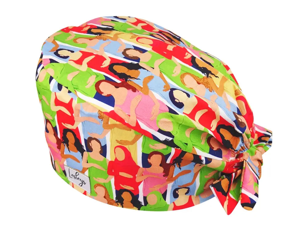 Cotton Scrub Cap - Calot de Bloc - Gorro Quirofano - Cuffia Chirurgica - Maternity Clinic
