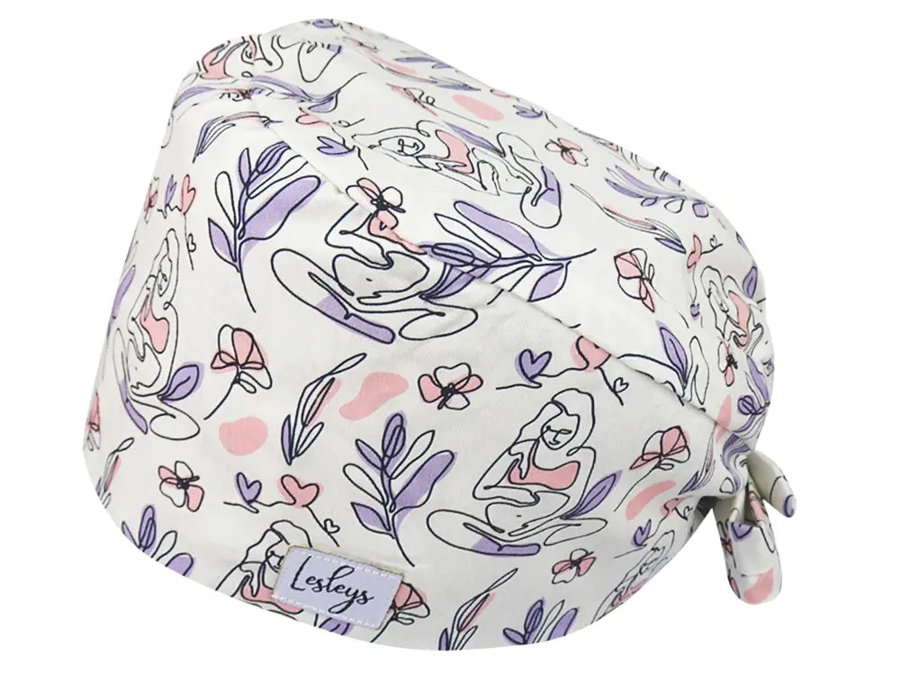 Cotton Scrub Cap - Calot de Bloc - Gorro Quirofano - Cuffia Chirurgica - Baby Bump