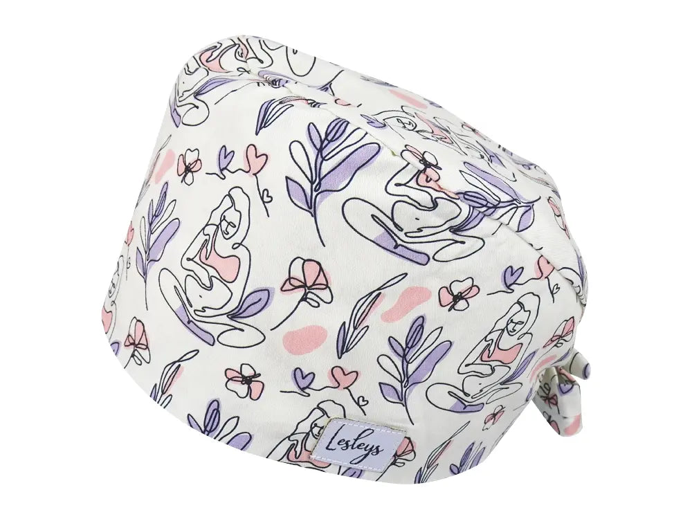Cotton Scrub Cap - Calot de Bloc - Gorro Quirofano - Cuffia Chirurgica - Baby Bump