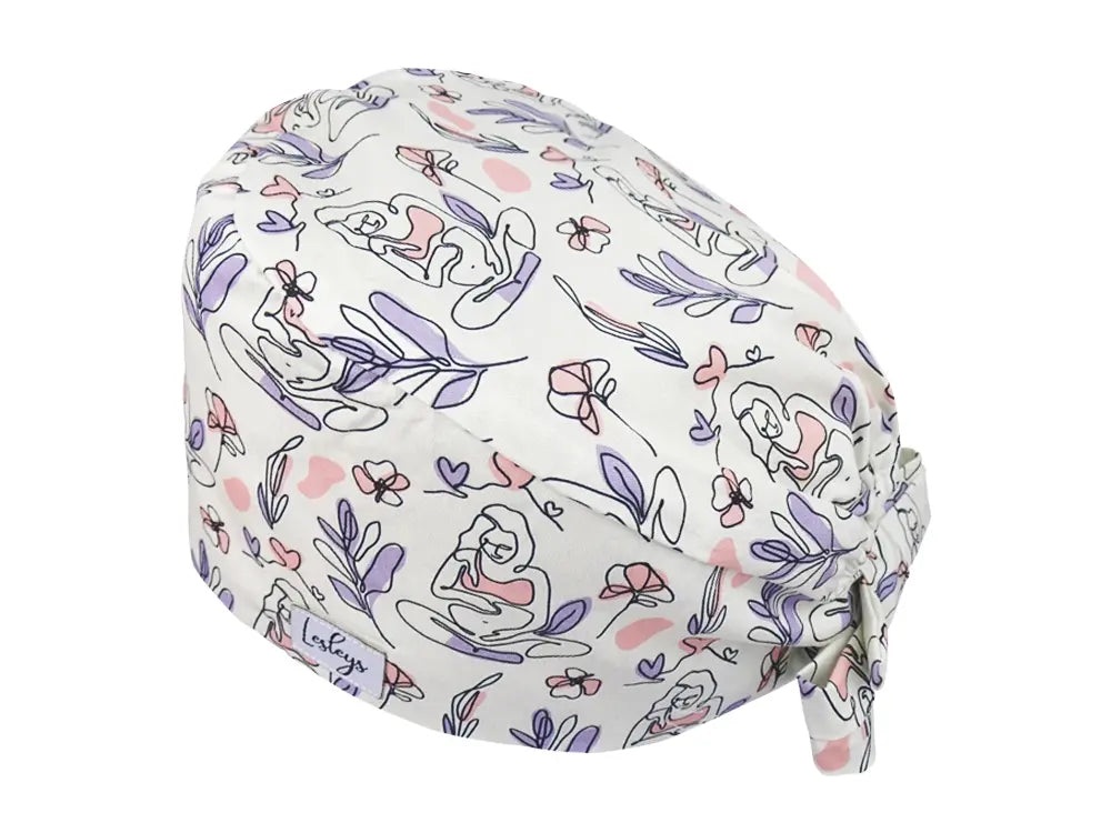 Cotton Scrub Cap - Calot de Bloc - Gorro Quirofano - Cuffia Chirurgica - Baby Bump