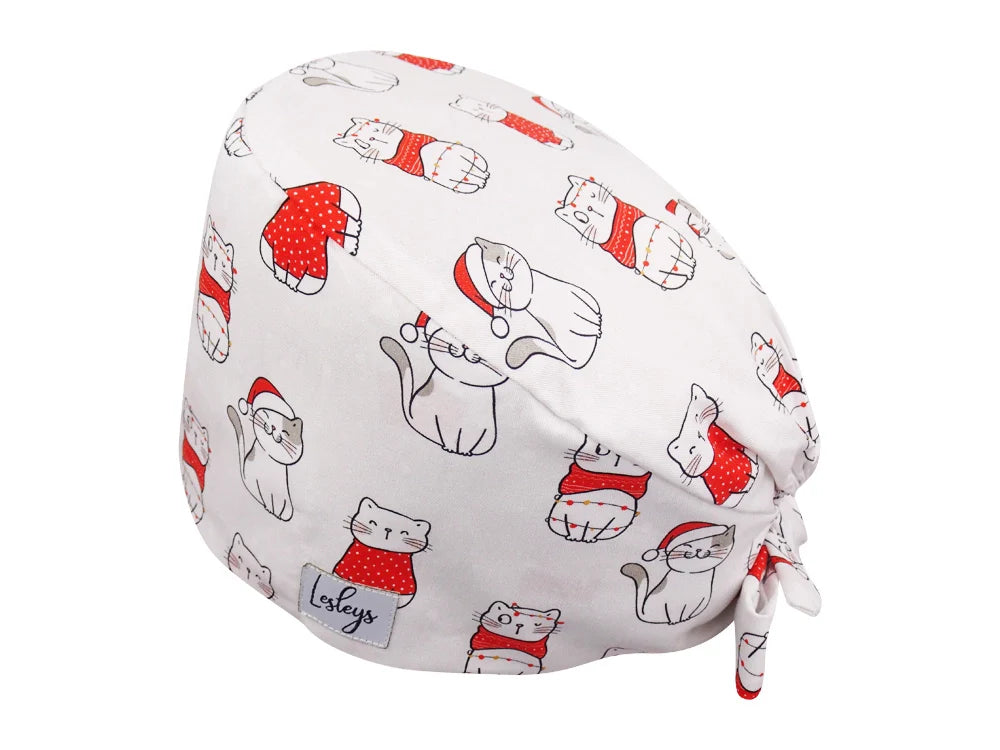 Cotton Scrub Cap - Calot de Bloc - Gorro Quirofano - Cuffia Chirurgica - CatMas