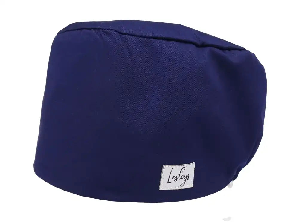 Cotton Scrub Cap - Calot de Bloc - Gorro Quirofano - Cuffia Chirurgica - Navy Blue