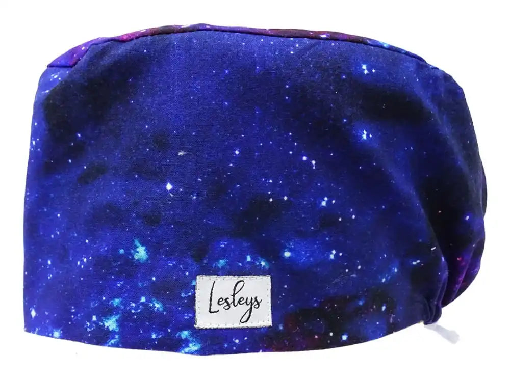 Cotton Scrub Cap - Calot de Bloc - Gorro Quirofano - Cuffia Chirurgica - Blue Space