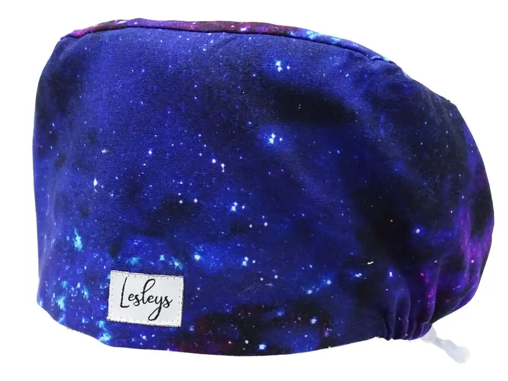 Cotton Scrub Cap - Calot de Bloc - Gorro Quirofano - Cuffia Chirurgica - Blue Space