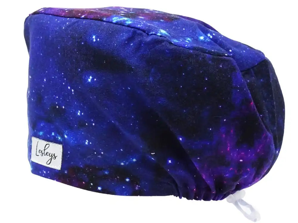 Cotton Scrub Cap - Calot de Bloc - Gorro Quirofano - Cuffia Chirurgica - Blue Space