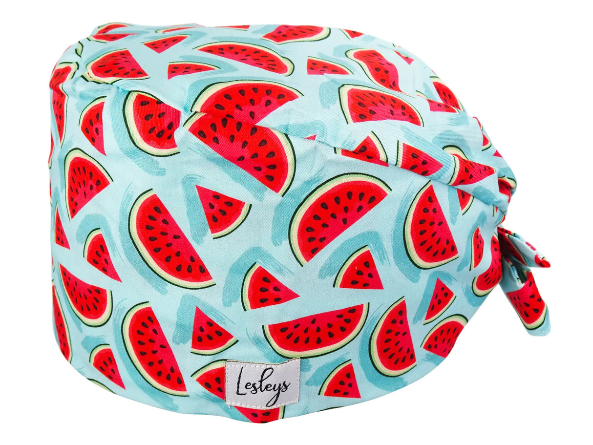 Cotton Scrub Cap - Calot de Bloc - Gorro Quirofano - Cuffia Chirurgica - Melon Slices