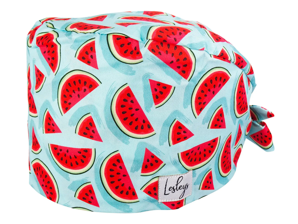 Cotton Scrub Cap - Calot de Bloc - Gorro Quirofano - Cuffia Chirurgica - Melon Slices