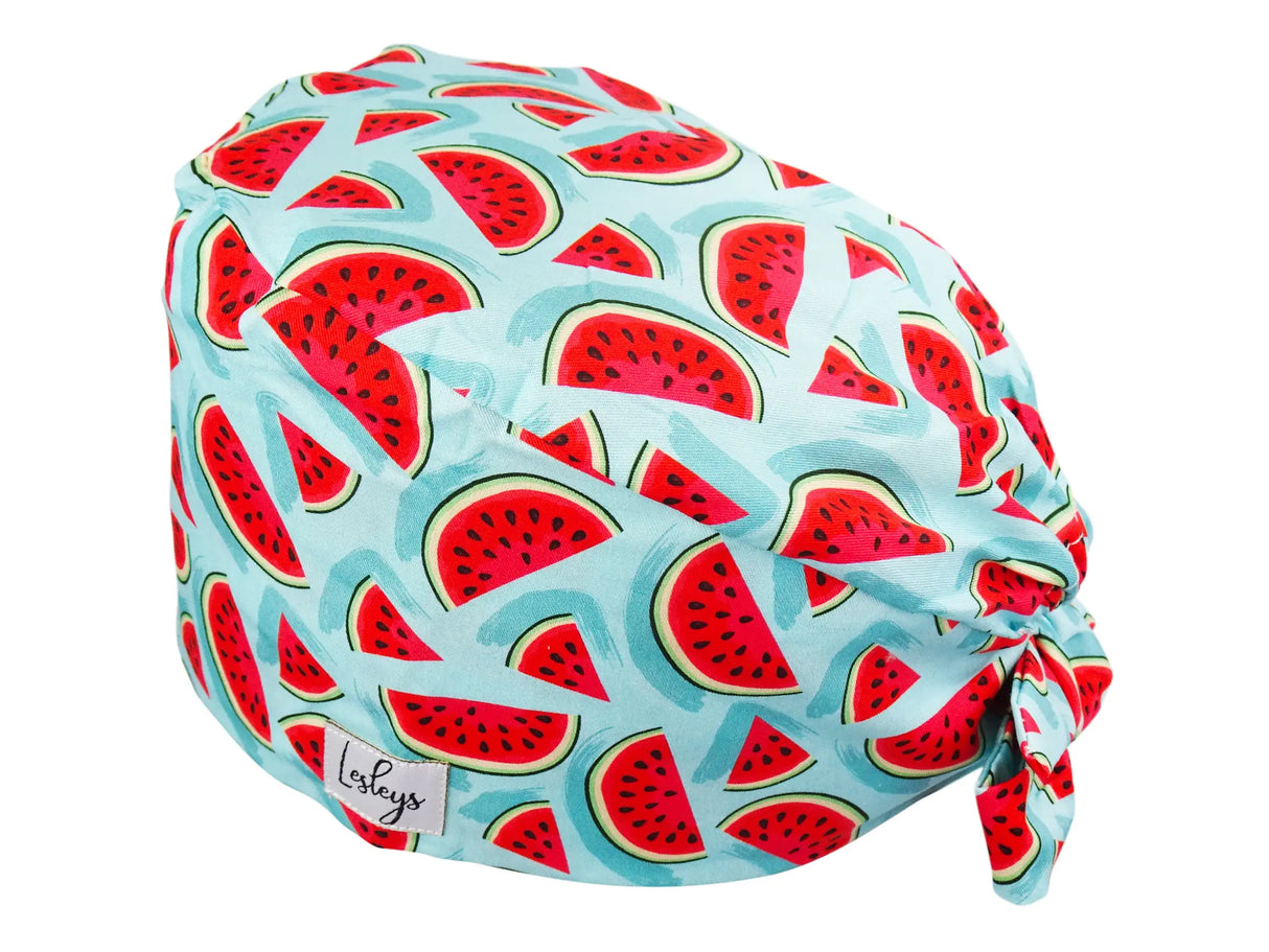 Cotton Scrub Cap - Calot de Bloc - Gorro Quirofano - Cuffia Chirurgica - Melon Slices