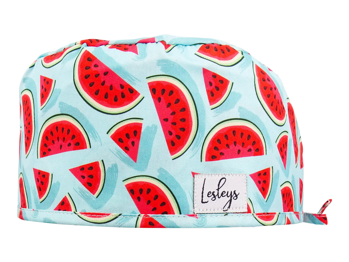 Cotton Scrub Cap - Calot de Bloc - Gorro Quirofano - Cuffia Chirurgica - Melon Slices