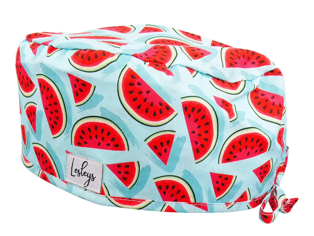 Cotton Scrub Cap - Calot de Bloc - Gorro Quirofano - Cuffia Chirurgica - Melon Slices