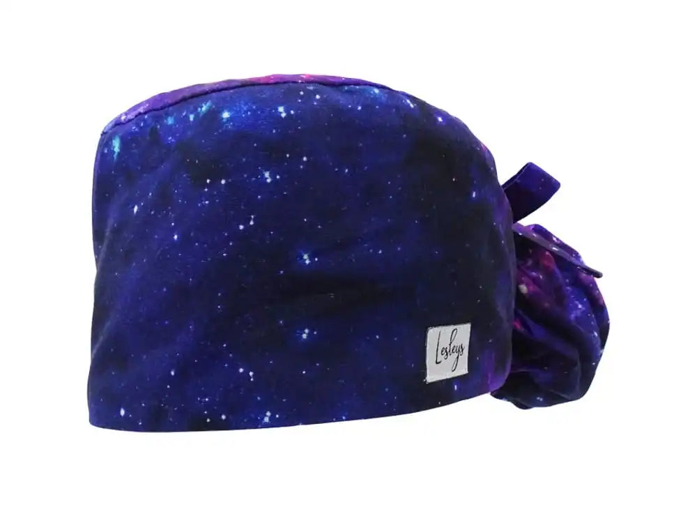 Cotton Scrub Cap - Calot de Bloc - Gorro Quirofano - Cuffia Chirurgica - Blue Space