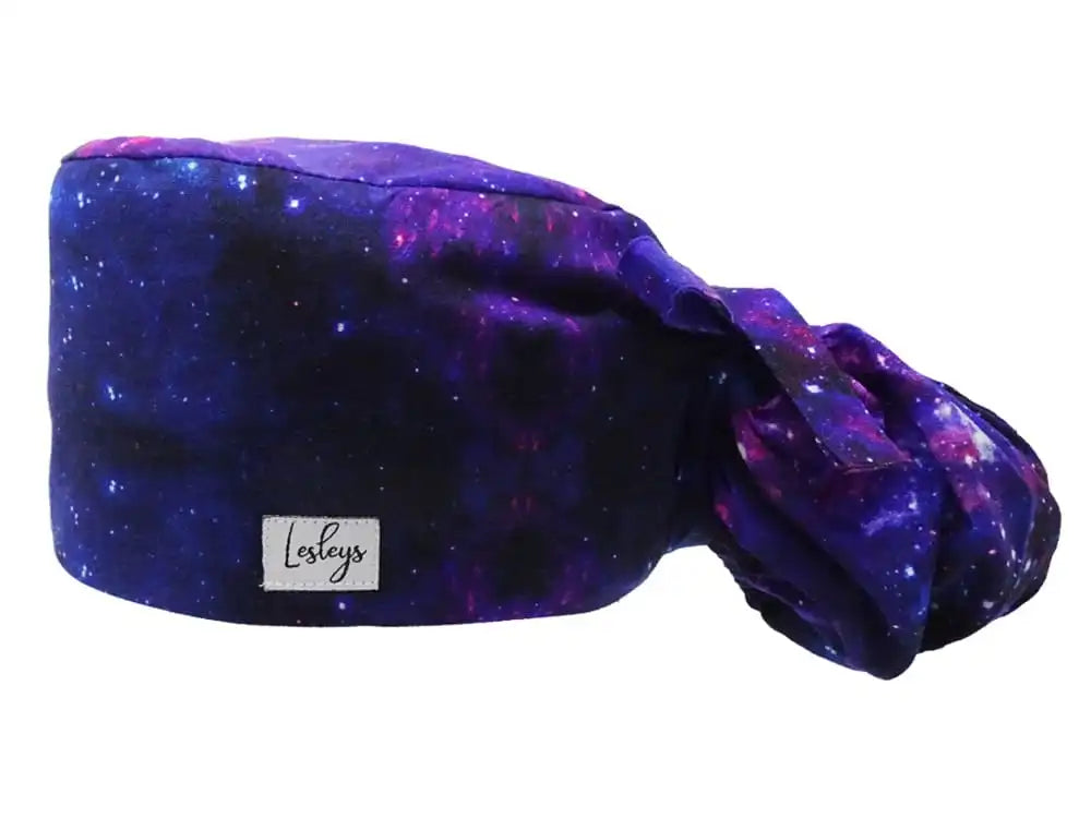 Cotton Scrub Cap - Calot de Bloc - Gorro Quirofano - Cuffia Chirurgica - Blue Space