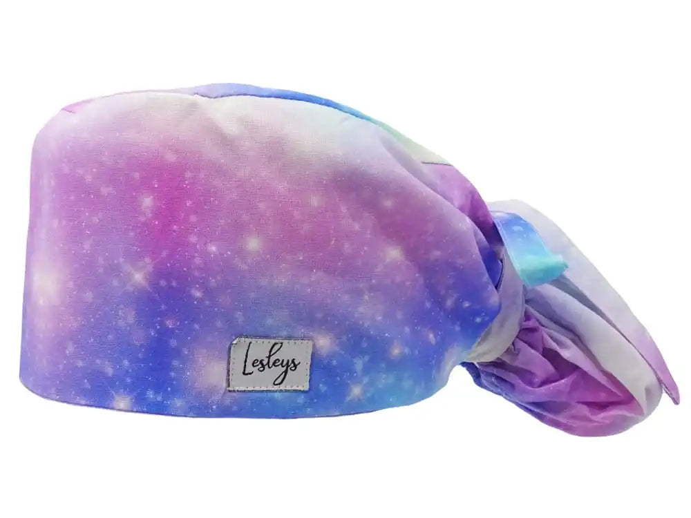 Cotton Scrub Cap - Calot de Bloc - Gorro Quirofano - Cuffia Chirurgica - Pink Space