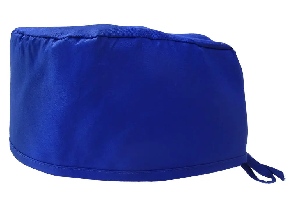 Cotton Scrub Cap - Calot de Bloc - Gorro Quirofano - Cuffia Chirurgica - Royal Blue