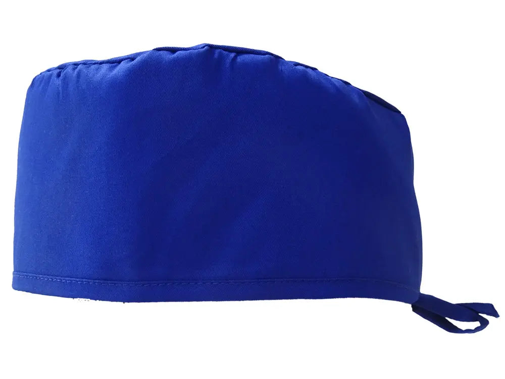 Cotton Scrub Cap - Calot de Bloc - Gorro Quirofano - Cuffia Chirurgica - Royal Blue