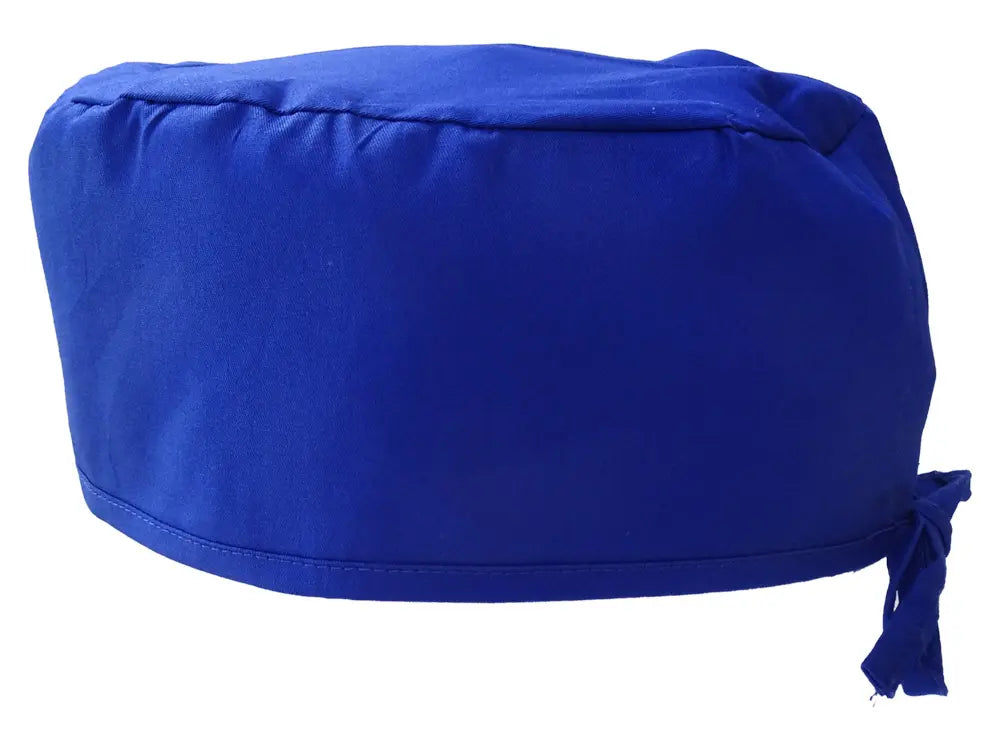 Cotton Scrub Cap - Calot de Bloc - Gorro Quirofano - Cuffia Chirurgica - Royal Blue