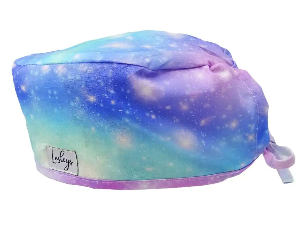 Cotton Scrub Cap - Calot de Bloc - Gorro Quirofano - Cuffia Chirurgica - Pink Space
