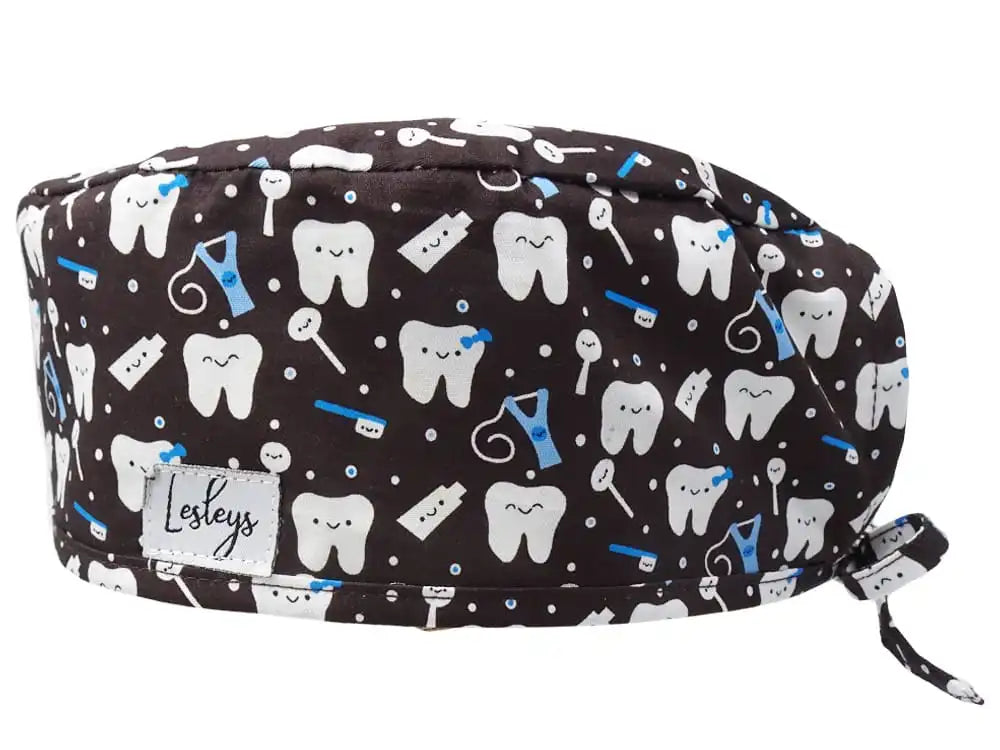 Cotton Scrub Cap - Calot de Bloc - Gorro Quirofano - Cuffia Chirurgica - Dental Care