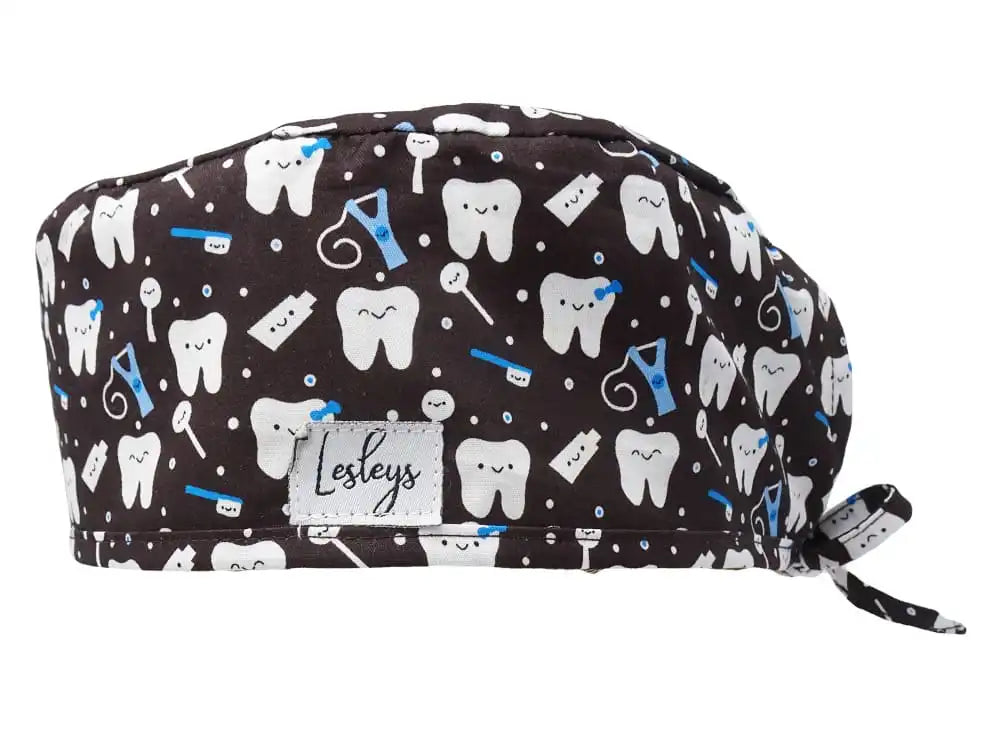 Cotton Scrub Cap - Calot de Bloc - Gorro Quirofano - Cuffia Chirurgica - Dental Care