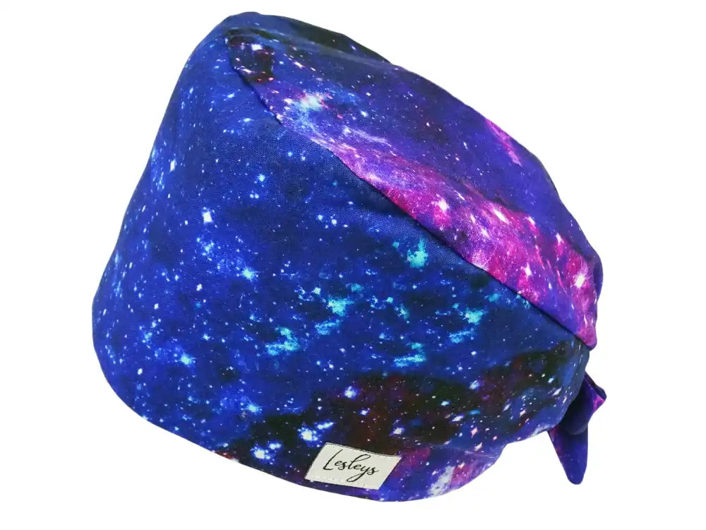 Cotton Scrub Cap - Calot de Bloc - Gorro Quirofano - Cuffia Chirurgica - Blue Space