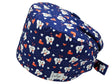Cotton Scrub Cap - Calot de Bloc - Gorro Quirofano - Cuffia Chirurgica - Cuddle Teeth
