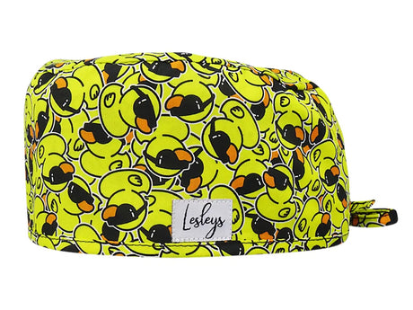 Cotton Scrub Cap - Calot de Bloc - Gorro Quirofano - Cuffia Chirurgica - Squeaky Duck