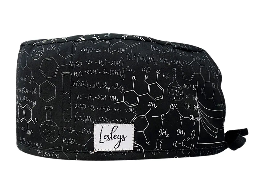 Cotton Scrub Cap - Calot de Bloc - Gorro Quirofano - Cuffia Chirurgica - Chemistry Note