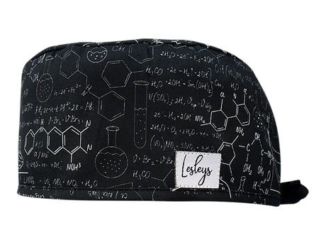 Cotton Scrub Cap - Calot de Bloc - Gorro Quirofano - Cuffia Chirurgica - Chemistry Note