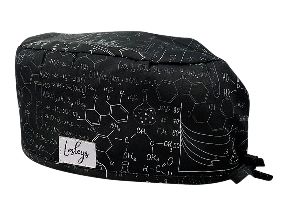 Cotton Scrub Cap - Calot de Bloc - Gorro Quirofano - Cuffia Chirurgica - Chemistry Note