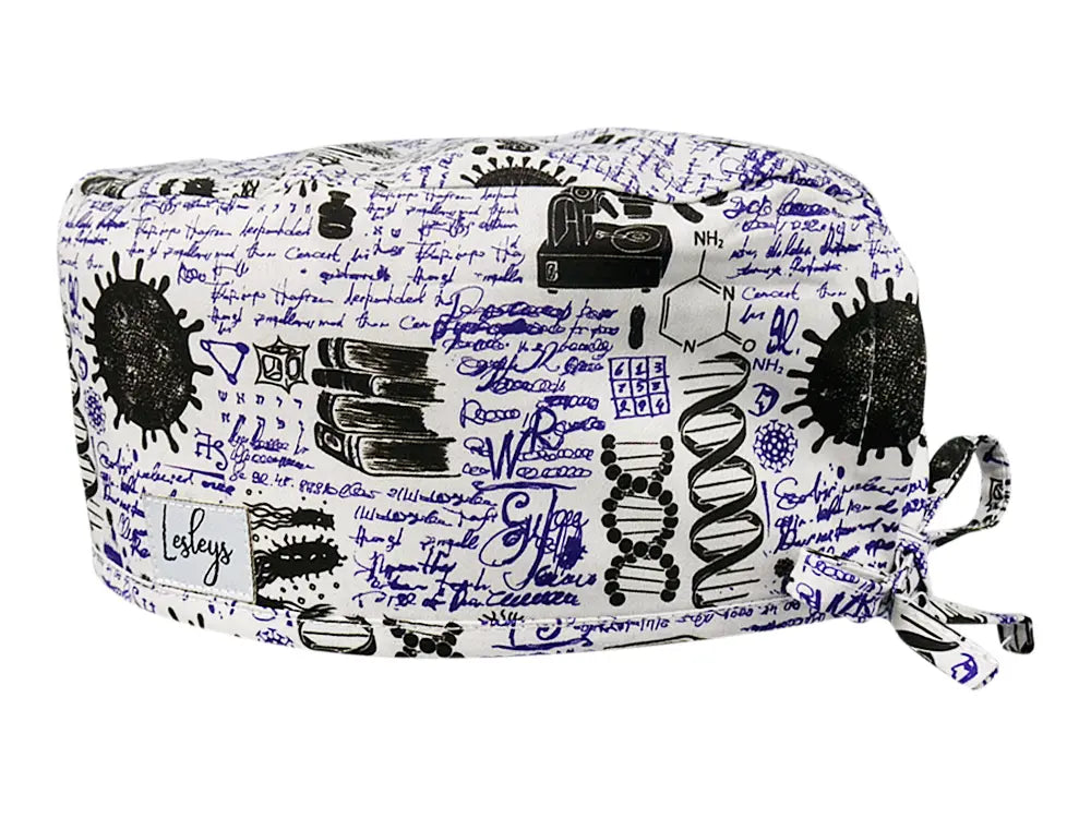 Cotton Scrub Cap - Calot de Bloc - Gorro Quirofano - Cuffia Chirurgica - Lab Notes