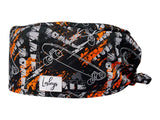 Cotton Scrub Cap - Calot de Bloc - Gorro Quirofano - Cuffia Chirurgica - Skateboard
