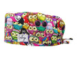 Cotton Scrub Cap - Calot de Bloc - Gorro Quirofano - Cuffia Chirurgica - Owl Party