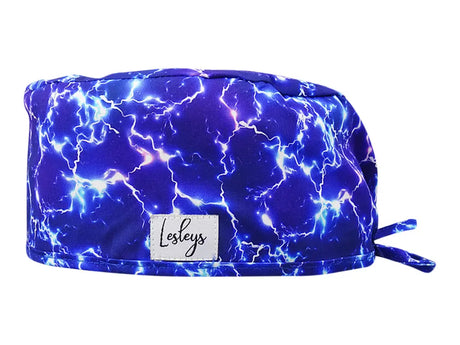 Cotton Scrub Cap - Calot de Bloc - Gorro Quirofano - Cuffia Chirurgica - Lightning