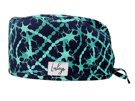 Cotton Scrub Cap - Calot de Bloc - Gorro Quirofano - Cuffia Chirurgica - Neurons