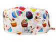 Cotton Scrub Cap - Calot de Bloc - Gorro Quirofano - Cuffia Chirurgica - Sweet Cupcakes