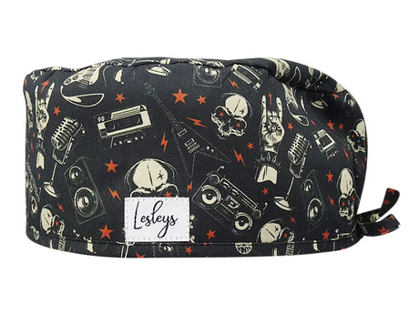 Cotton Scrub Cap - Calot de Bloc - Gorro Quirofano - Cuffia Chirurgica - Heavy Metal