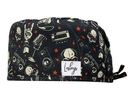 Cotton Scrub Cap - Calot de Bloc - Gorro Quirofano - Cuffia Chirurgica - Heavy Metal