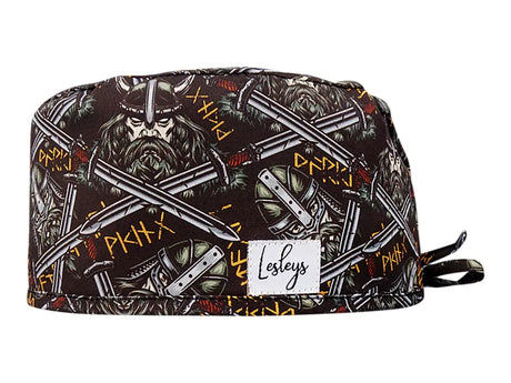 Cotton Scrub Cap - Calot de Bloc - Gorro Quirofano - Cuffia Chirurgica - Vikings