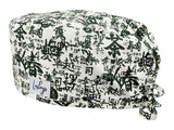 Cotton Scrub Cap - Calot de Bloc - Gorro Quirofano - Cuffia Chirurgica - Japanese