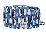Cotton Scrub Cap - Calot de Bloc - Gorro Quirofano - Cuffia Chirurgica - Penguins