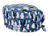 Cotton Scrub Cap - Calot de Bloc - Gorro Quirofano - Cuffia Chirurgica - Penguins