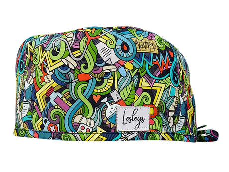 Cotton Scrub Cap - Calot de Bloc - Gorro Quirofano - Cuffia Chirurgica - Medical Chaos